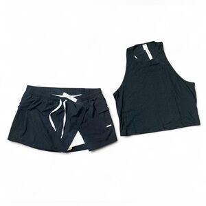 NWT PINK Victoria’s Secret Active Set: XXL Tech Skort & High-Neck Tank